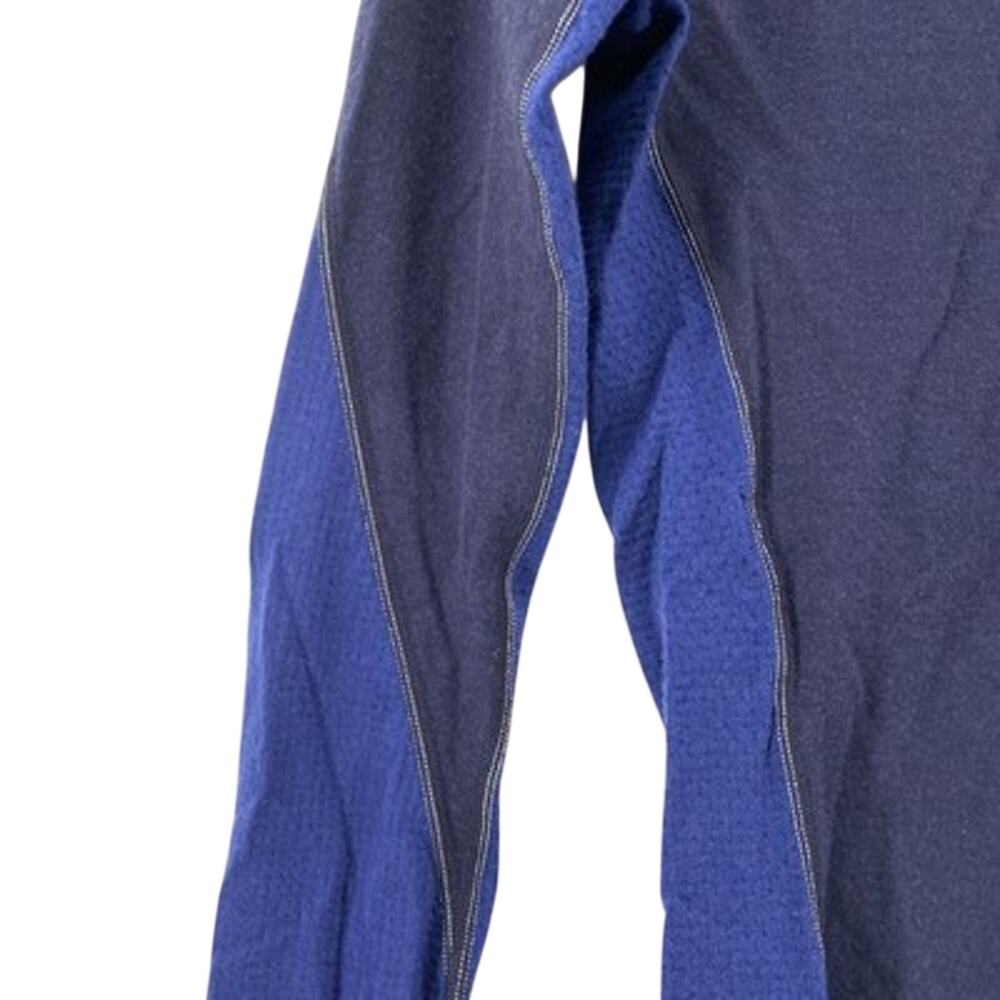Icebreaker Merino Zone 260 Shirt Women's Small S Navy Half Zip Thermal Baselayer - Picture 7 of 12